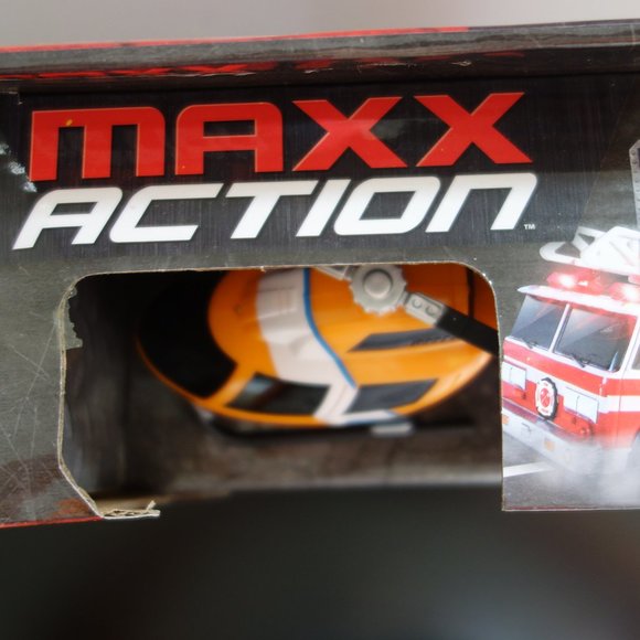 Maxx Action 3-Pack Fire & Rescue Die-Cast Vehicle Set for 3+ Years old New - Picture 10 of 11